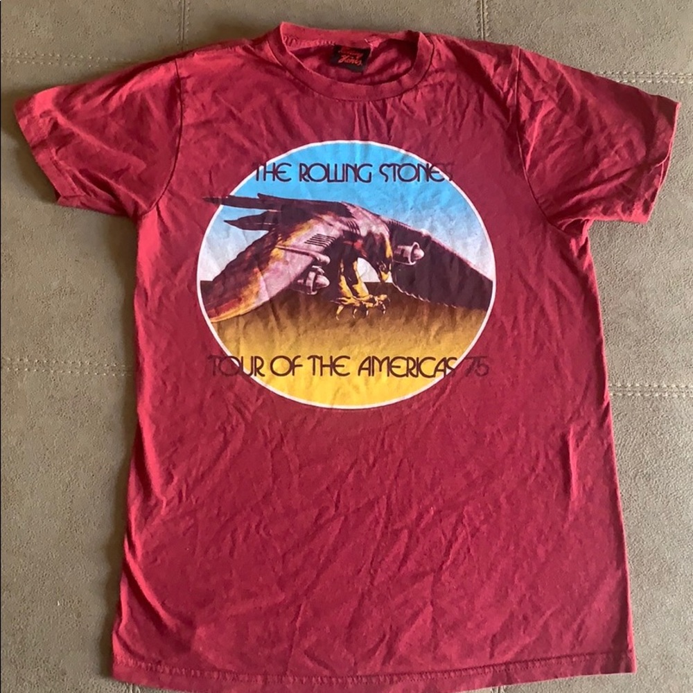 Rolling Stones T-shirt Tour of the Americas 75